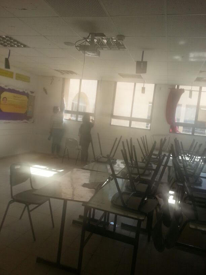 يوم عمل تطوعي في مدرسة الرازي